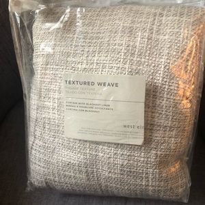 West Elm Blackout Curtain - Textured Weave (48x84)